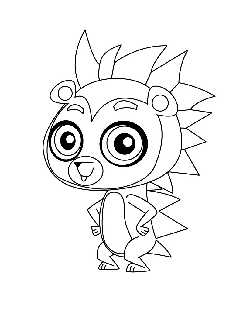 Раскраска Рассел Фергюсон